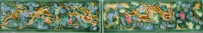 The Chase Tiles. Inspired by Verneiul. Copyright (my version) Verdant Tile